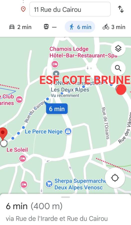 شقة Centre 10Mn Pied Pistes Et Jandri 3S Vue Muzelle 8 Pers Wifi لو دوز آلب المظهر الخارجي الصورة